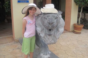 yaeli and the lion